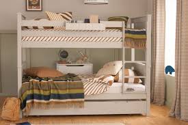 Beech Bunk Bed With Storage Trundle