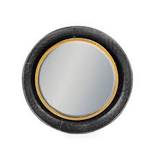 Round Lincoln Wall Mirror 60cm