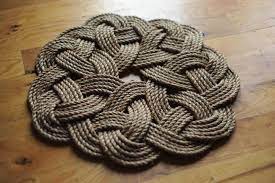 Rope Wreath Kringle Knot Nautical