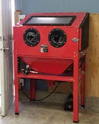 40 lb sandblaster cabinet abrasive air