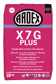 ardex x 7 g plus flexible tile