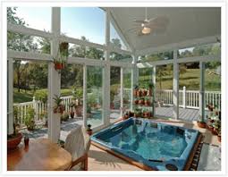 With a spa enclosure from patio enclosures you won't ever have to freeze when walking. Spa Hot Tub Enclosure Ideas