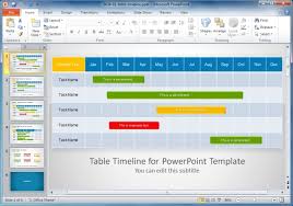 Table Timeline Powerpoint Template Jpg Slidemodel