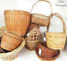 ideas for upcycling your wicker baskets