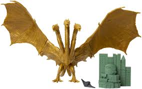 2.0 out of 5 stars. Amazon Com Godzilla King Of The Monsters 6 King Ghidorah Articulated Action Figure With Argo Jet Destructible City Toys Games