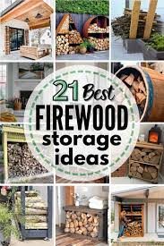 21 best firewood storage ideas to diy