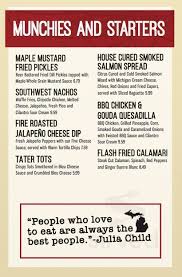 twisted rooster grand rapids menu in