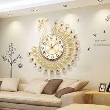 Wandklok 90 cm koper, zichtbaar draaiende tandwielen. Home Decor 25 European Luxury Wall Clock Design Ideas Clock Wall Decor Clock Design Ideas Wall Clock Design