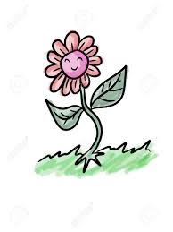 Flower line drawings bird drawings art drawings sketches fabric painting painting & drawing watercolor paintings art floral birds of paradise flower i have two flower sketches for you today and they are going to be beautiful. Cute Beautiful Flower Cartoon Kid Drawing Stock Photo Picture And Royalty Free Image Image 118964541