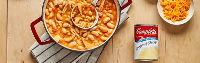 This is a great change to the traditional chili with beef and my family raved about this recipe. White Chicken Chili Campbell Soup Company