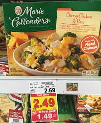 The veggies steam in a tray above the rest of the dish, which results in a fresh and crisp taste that other frozen dinners can't compete with. Marie Callender S Frozen Entrees Only 1 24 At Kroger Reg 2 69 Kroger Krazy