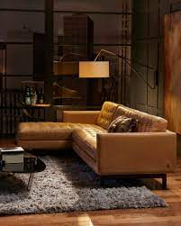 the parker leather sofa modern sofa