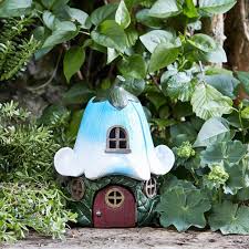 Bluebell Cottage Fairy House Solar