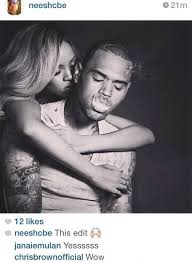 To know more check out this video. Chris Brown Did He Like Sexy Pic Cozying With Rihanna Hollywood Life