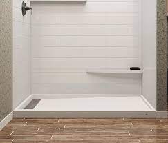 cultured shower pan commercial floor