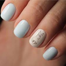 22 zebra print nail designs. Gel Nail Designs Blue And White