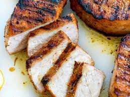the best juicy grilled pork chops