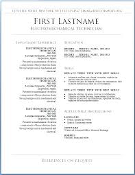 Free Cv Template For Students