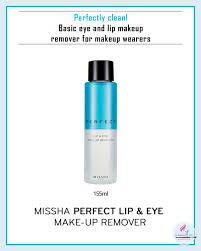 missha perfect lip eye makeup remover
