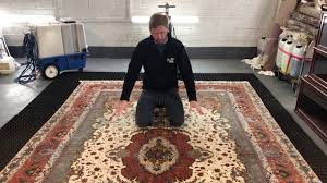 7 hours to clean an iranian tabriz rug