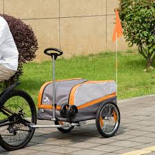 Aosom Bike Cargo Trailer Wagon Cart