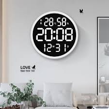 Large Digital Display Led Wall Clock