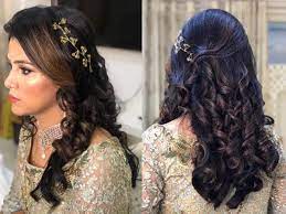 This style is about sophistication. 10 Latest And Stylish Wedding Hairstyles For Curly Hair Styles At Life