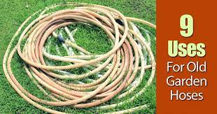 9 uses for old garden hoses
