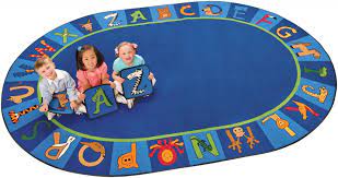 a to z s rug oval carpets for kids