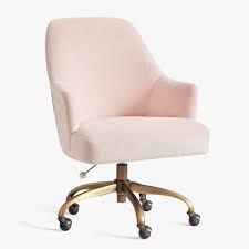 With millions around the world working from home for the foreseeable future, many will be this is the most affordable chair around that comes with lumbar support, arm rests and a nylon mesh back. Performance Everyday Velvet Rose Pleated Swivel Desk Chair Pottery Barn Teen
