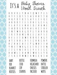 Free Printable Baby Shower Games Frugal Fanatic
