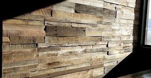Reclaimed Pallet Wood Paneling