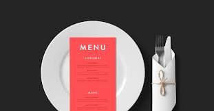 restaurant menu design guide with