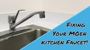 how to fix moen kitchen faucets you