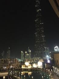 Cartier sign outside dubai mall. View To Burj Khalifa And The Dancing Fountain From The Terrace Outside Picture Of Al Hallab Dubai Tripadvisor