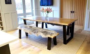 bespoke tapered frame dining tables