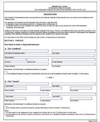 Free 8 Rental Lease Agreement Sample Forms In Word Pdf