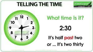 We help answer all sorts of interesting questions about time around. Telling The Time In English Youtube