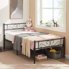 Vecelo Twin Size Bed Frame With
