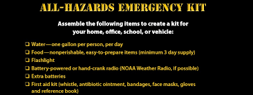 For example, they recommend having an emergency kit in your house. The Federal Government S Guide To Surviving The Zombie Apocalypse Muckrock