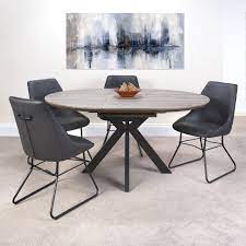 Maybe you would like to learn more about one of these? Malin Extending Round Dining Table 1200mm 1600mm Grey Lawlors Furniture Flooring