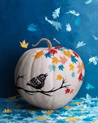 You can leave your gourds natural to blend in with the woodlands, or express yourself by decorating your gourd birdhouses. The Best Of Our No Carve Pumpkin Ideas Martha Stewart