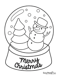 Don't miss our very popular collection of 101 free christmas printables while you're getting set for the holidays! Christmas Coloring Pages Easy Peasy And Fun