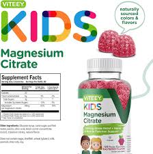 120 count magnesium citrate gummies for