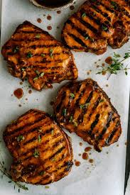 perfectly juicy grilled pork chops recipe