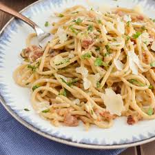 spaghetti carbonara slimming eats recipe
