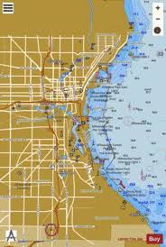 Milwaukee Harbor Wisconsin Marine Chart Us14924_p1448