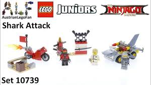 Lego Juniors Ninjago Movie 10739 Shark Attack - Lego Speed Build Review -  YouTube