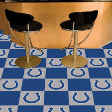 indianapolis colts carpet tiles 18x18
