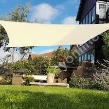4x4m Sun Shade Sail Garden Patio Canopy